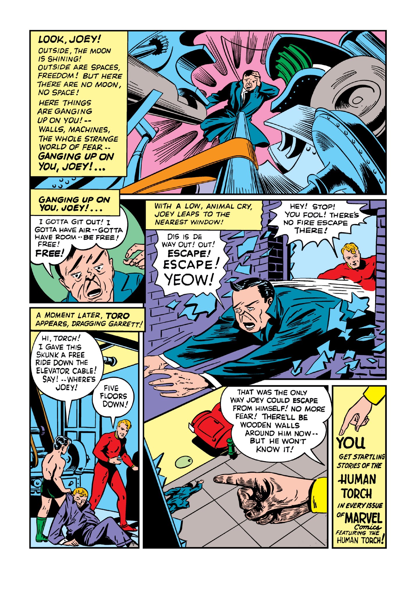 Read online Marvel Masterworks: Golden Age Human Torch comic -  Issue # TPB 3 (Part 1) - 71