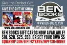 GIVE THE GIFT OF BOOKS!