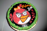 Angry Bird Choc Moist Cake