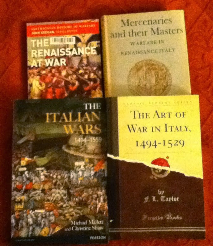 Palouse Wargaming Journal Great Italian Wars Reading (and Listening