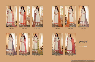 Jay Vijay Ehsaas cotton Suits Summer collection