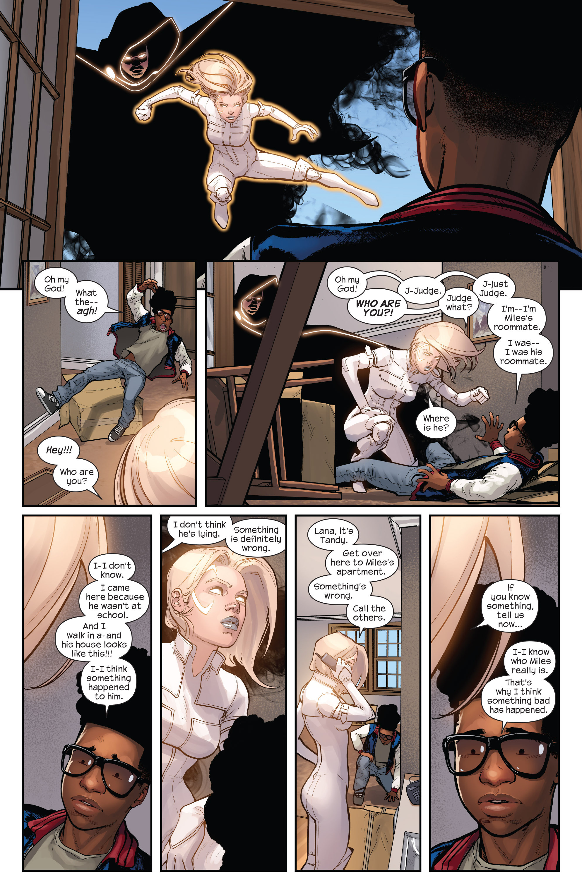 Miles Morales: Ultimate Spider-Man issue 12 - Page 8