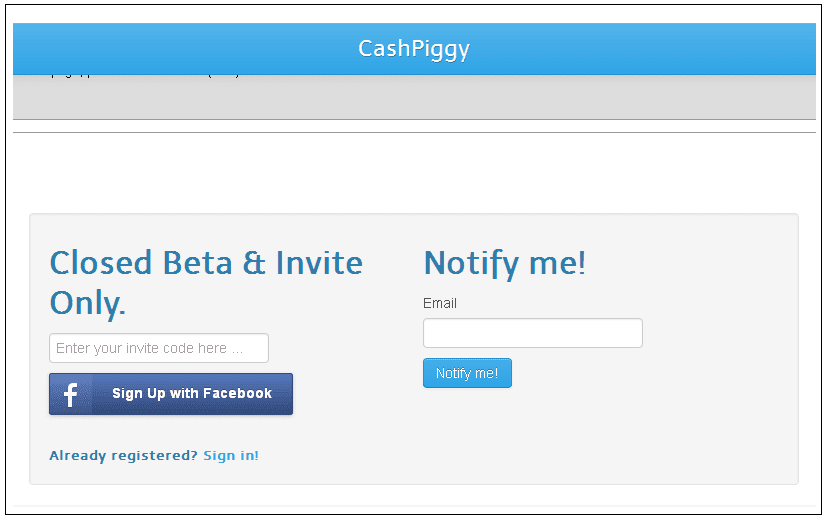 Cashpig sites