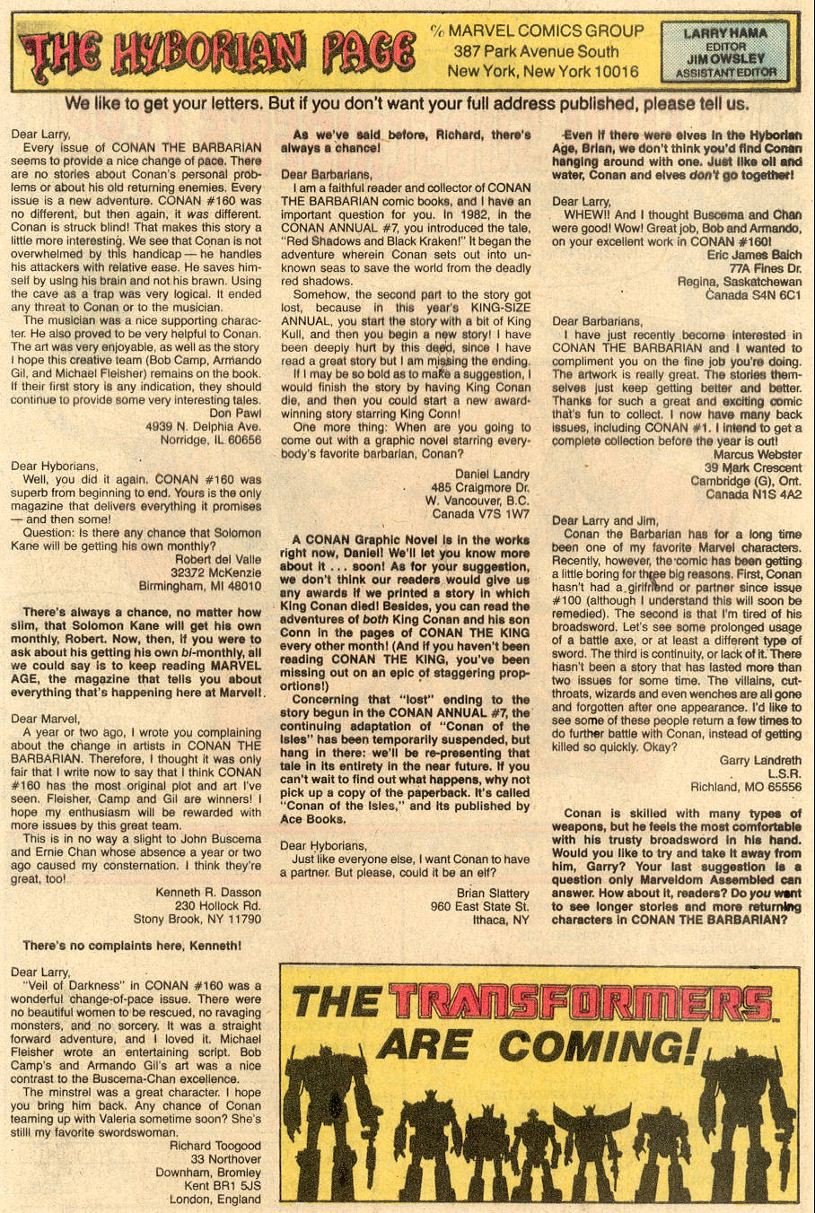 Conan the Barbarian (1970) Issue #164 #176 - English 25