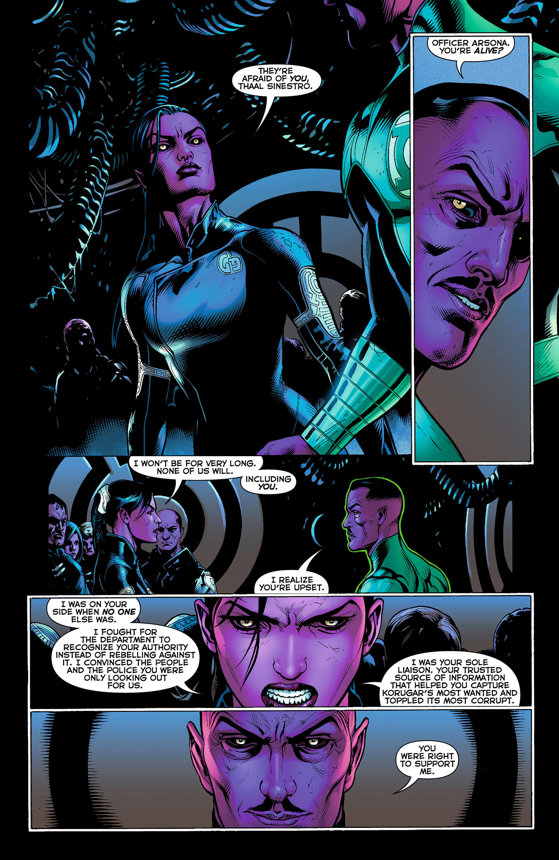 Read online Green Lantern (2011) comic -  Issue #4 - 16