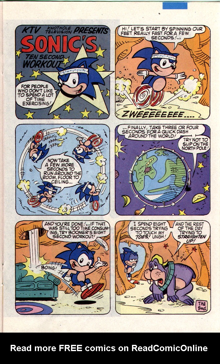 Read online Sonic The Hedgehog comic -  Issue #5 - 14