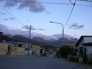 colors of light in ushuaia, tierra del fuego, argentina