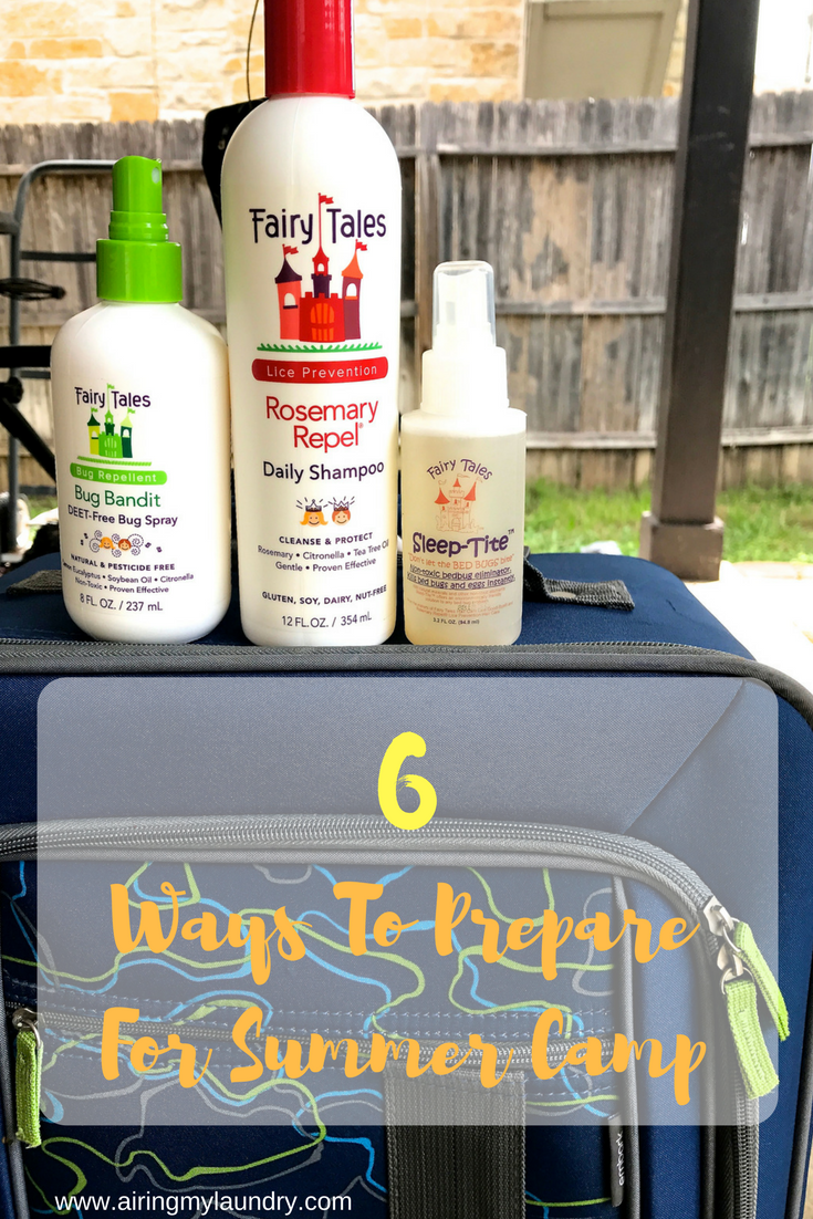 Airing My Laundry, One Post At A Time... 6 Ways To Prepare For Summer Camp