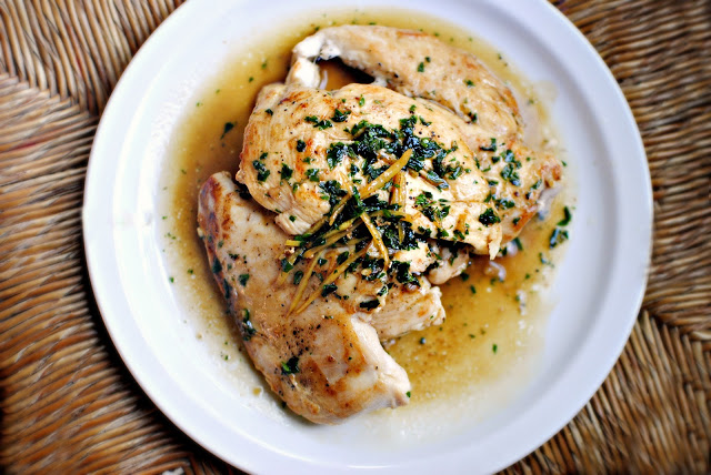 Seared Chicken With Lemon Herb Pan Sauce