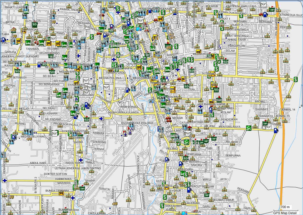 Geophysicist From North Sumatera: Peta Kota Medan