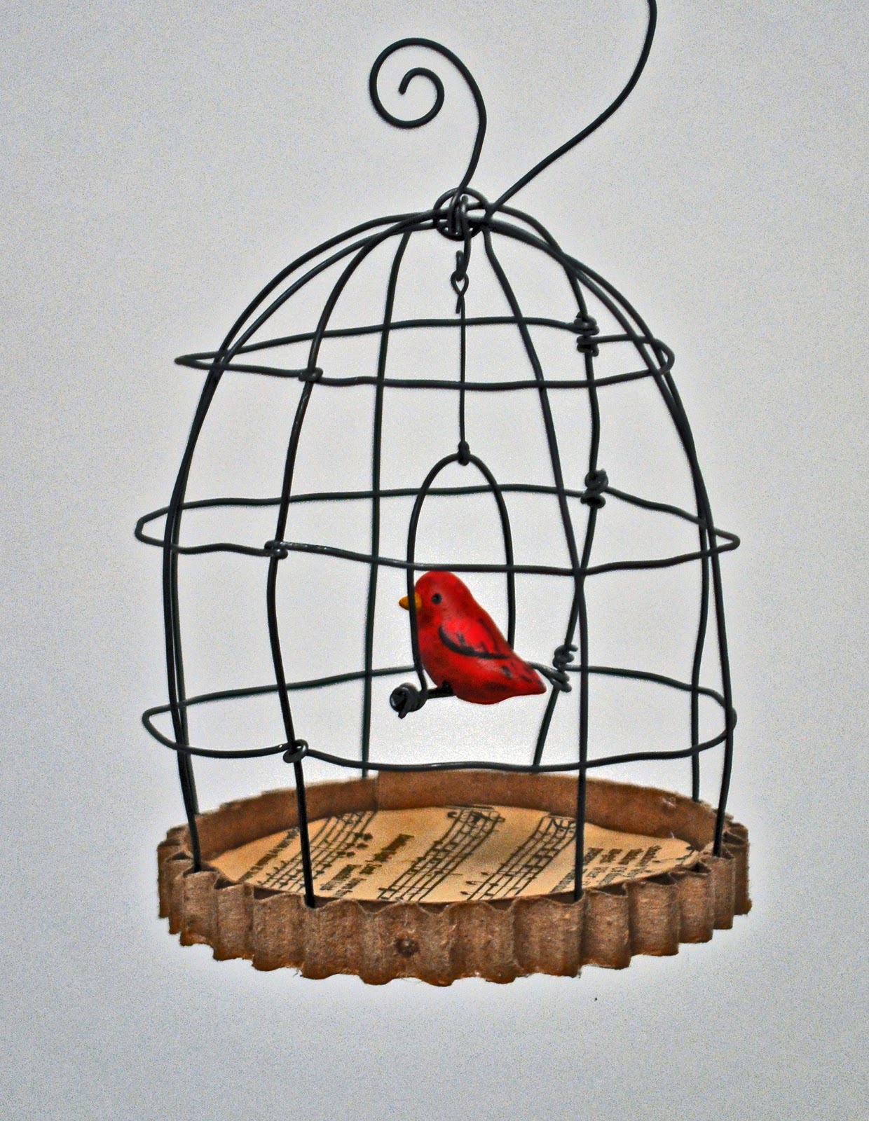 Bird cage sandpaper picture
