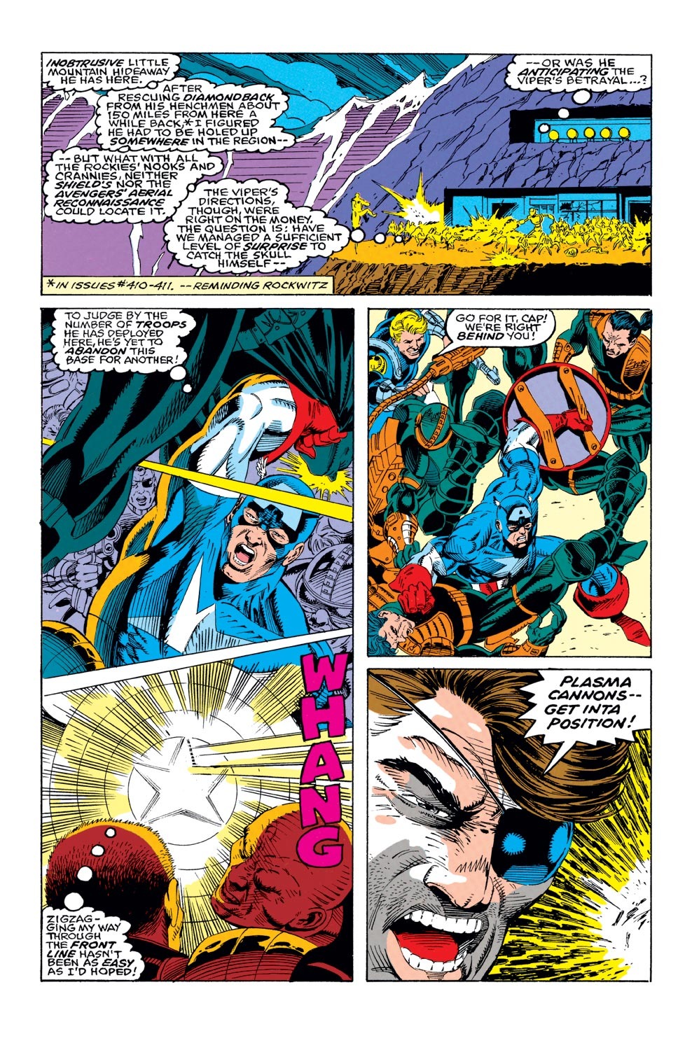 Captain America (1968) Issue #420 #369 - English 4