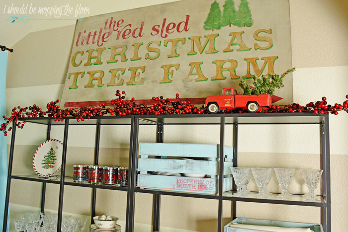 Fun and eclectic Christmas home tour with loads of vintage charm.
