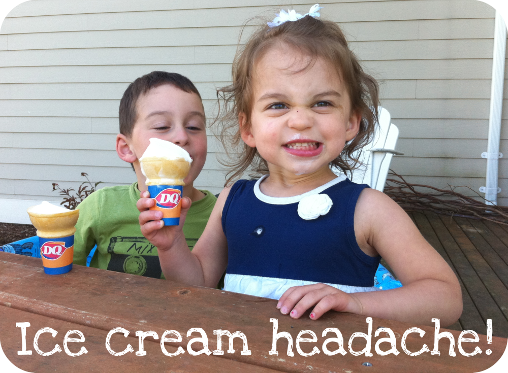 Vintage Dutch Girl Sixteen Hour Ice Cream Headache...