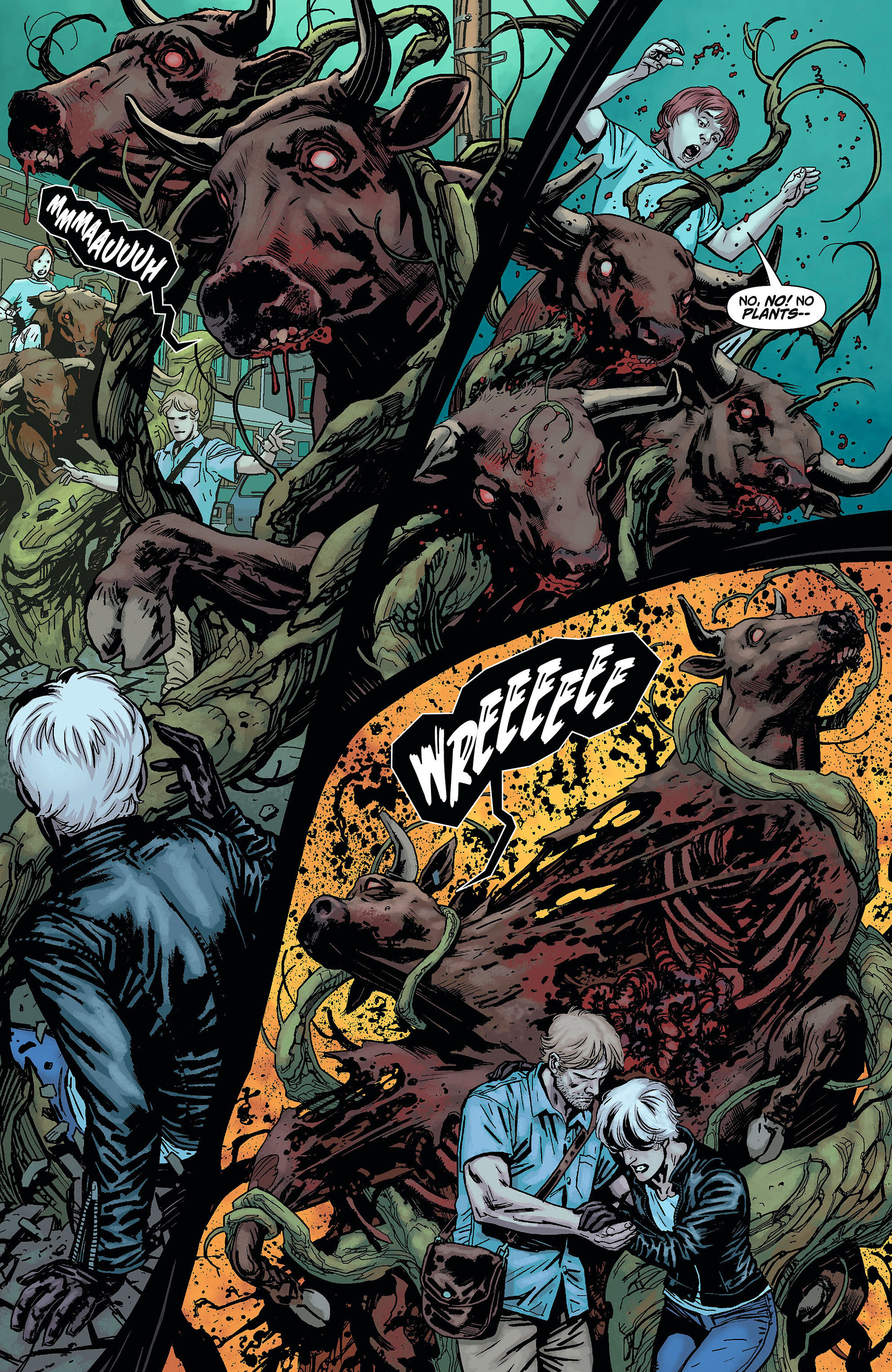 Read online Swamp Thing (2011) comic -  Issue #5 - 14