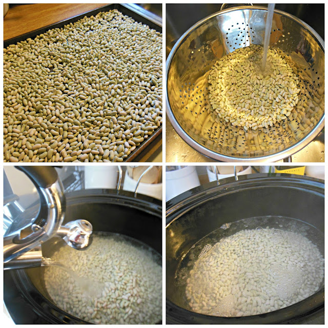 Easy Slow Cooker Beans, building better meals! Our Sunday Cafe, the