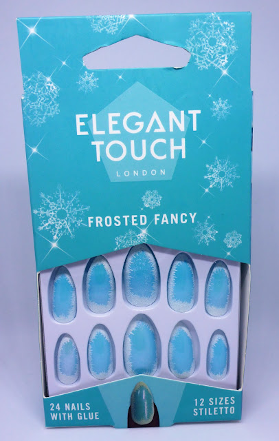 Elegant Touch Frosted Fancy nails