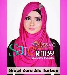 Zara Turban shawl