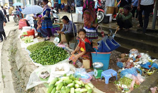 Vietnam. Mercado de Bac Ha.