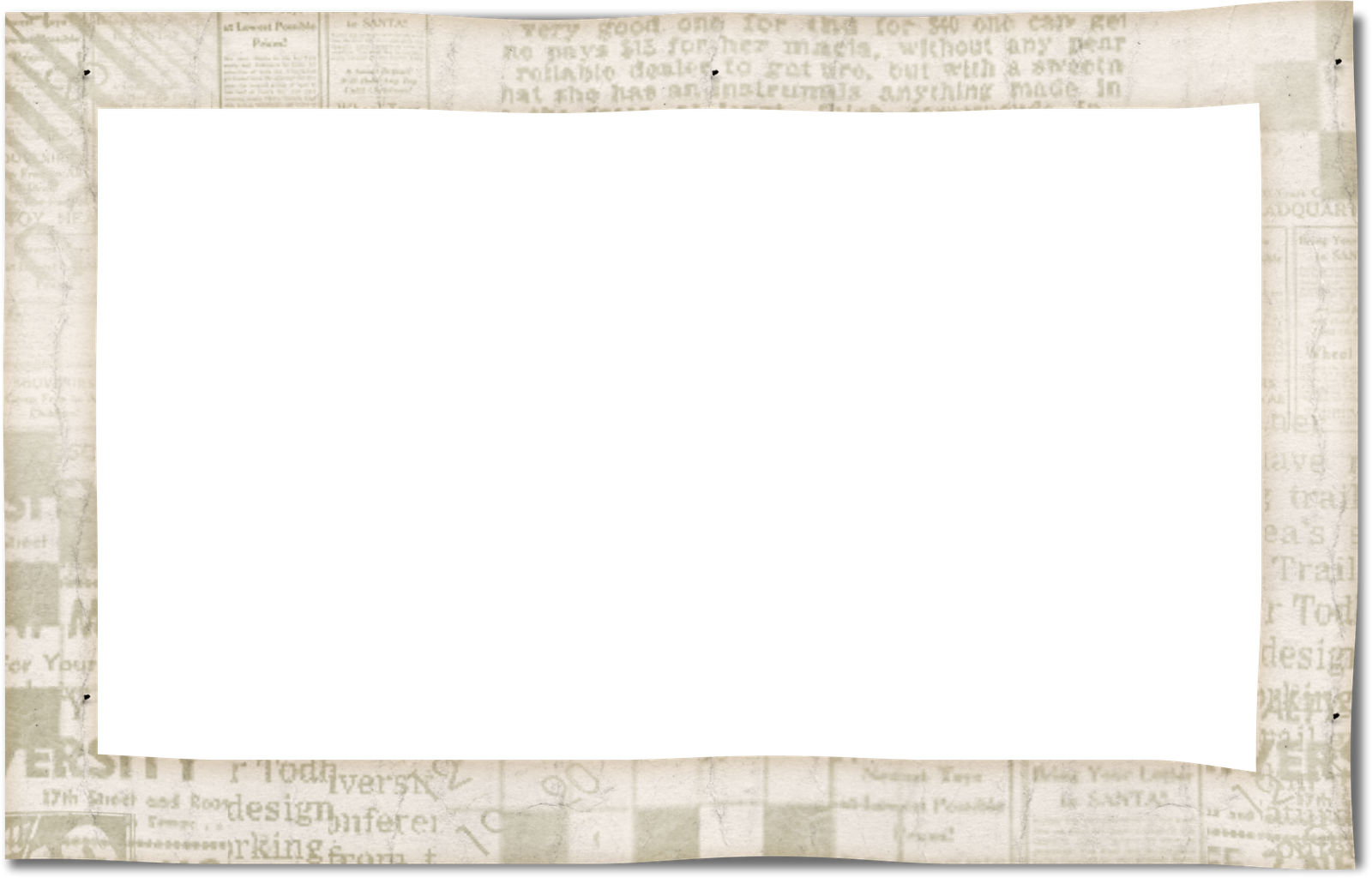 photoscape editor frames newsprint background