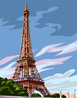 Tour Eiffel (dessin d'artiste)