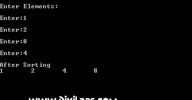C++ Program Code for Selection Sort (Ascending Order) of array elements ...