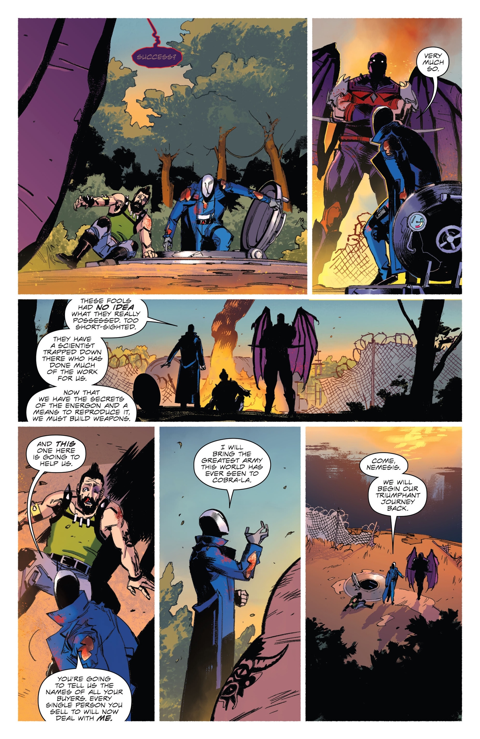 Cobra Commander (RAH) chapter 4 page 12