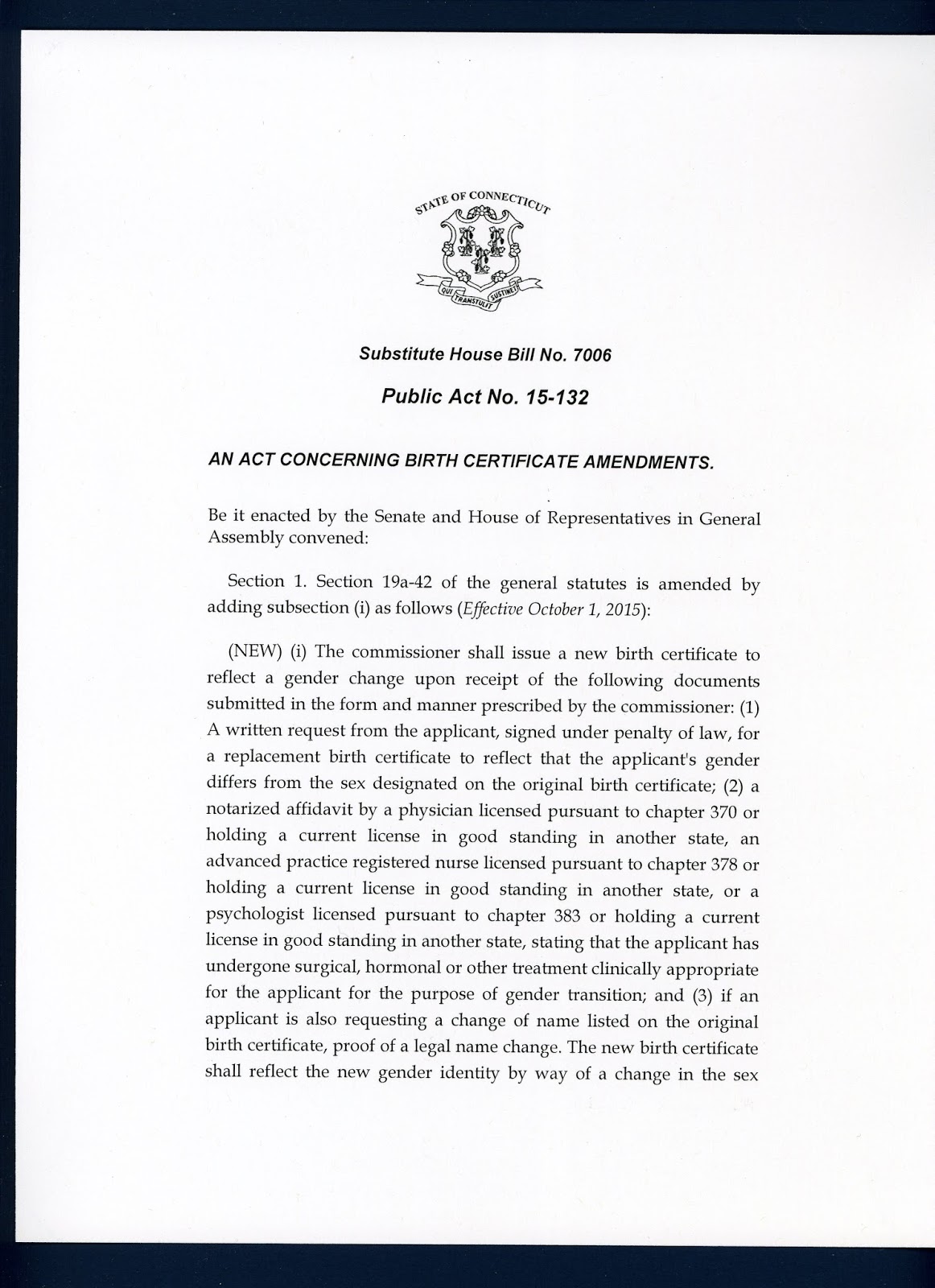 Diana’s Little Corner in the Nutmeg State Mixed Feelings