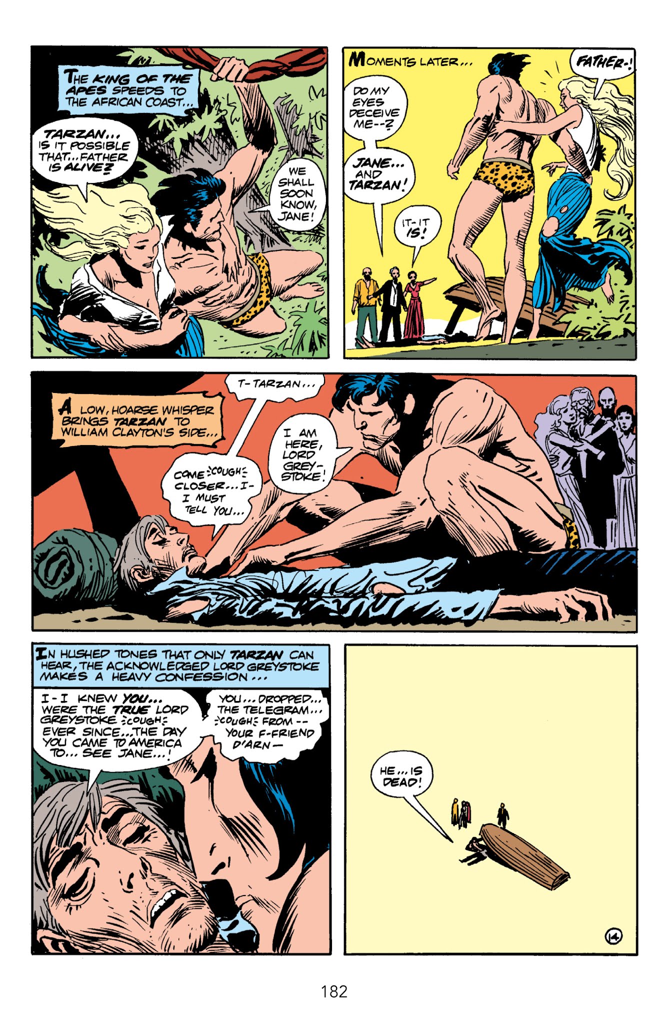 Read online Edgar Rice Burroughs' Tarzan The Joe Kubert Years comic -  Issue # TPB 2 (Part 2) - 76