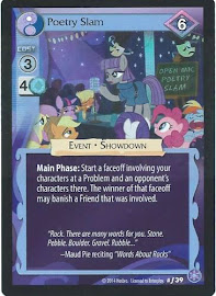 My Little Pony Poetry Slam The Crystal Games CCG Card