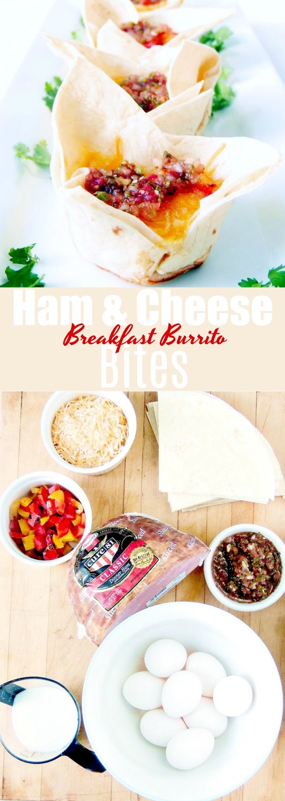 Ham and Cheese Breakfast Burrito Bites Bobbi's Kozy Kitchen