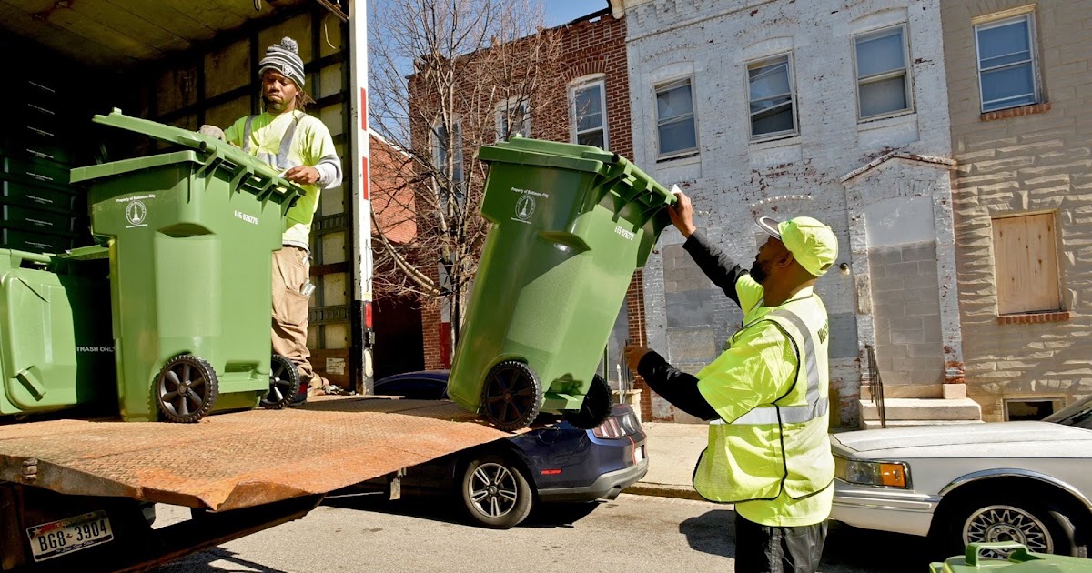 Community Architect Daily Trash cans for a better Baltimore