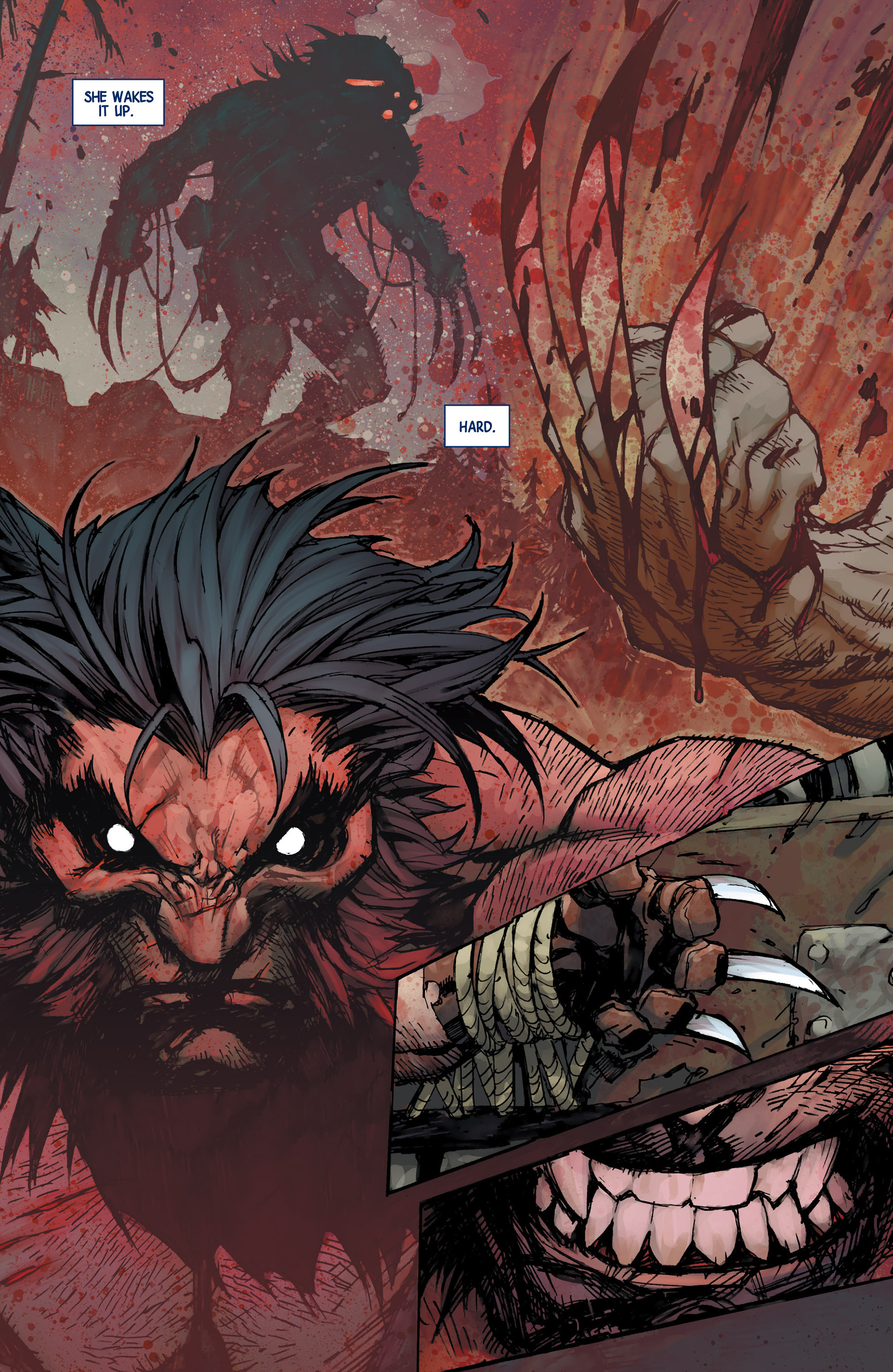 Read online Savage Wolverine comic -  Issue #8 - 9
