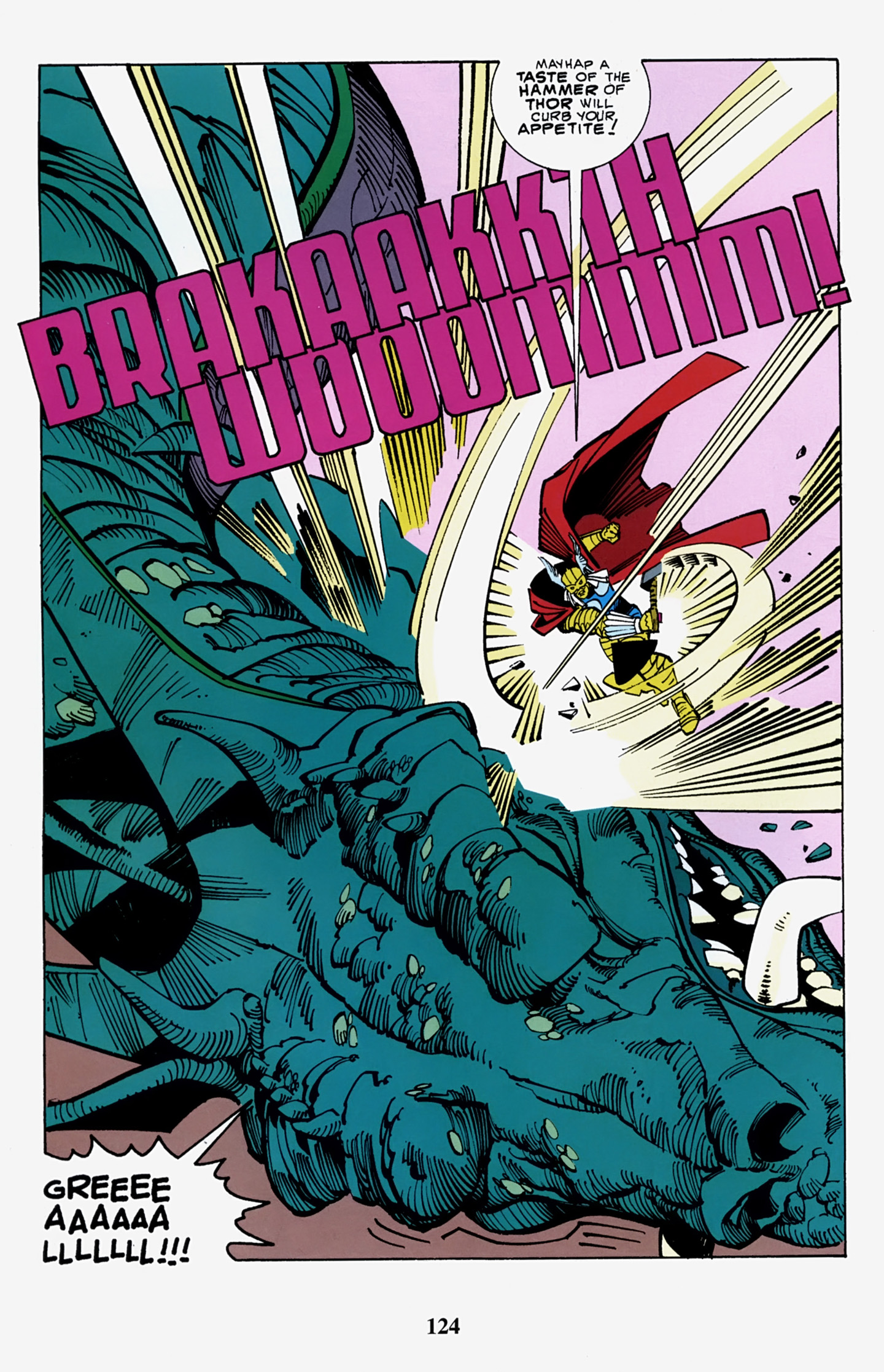 Read online Thor Visionaries: Walter Simonson comic -  Issue # TPB 5 - 124