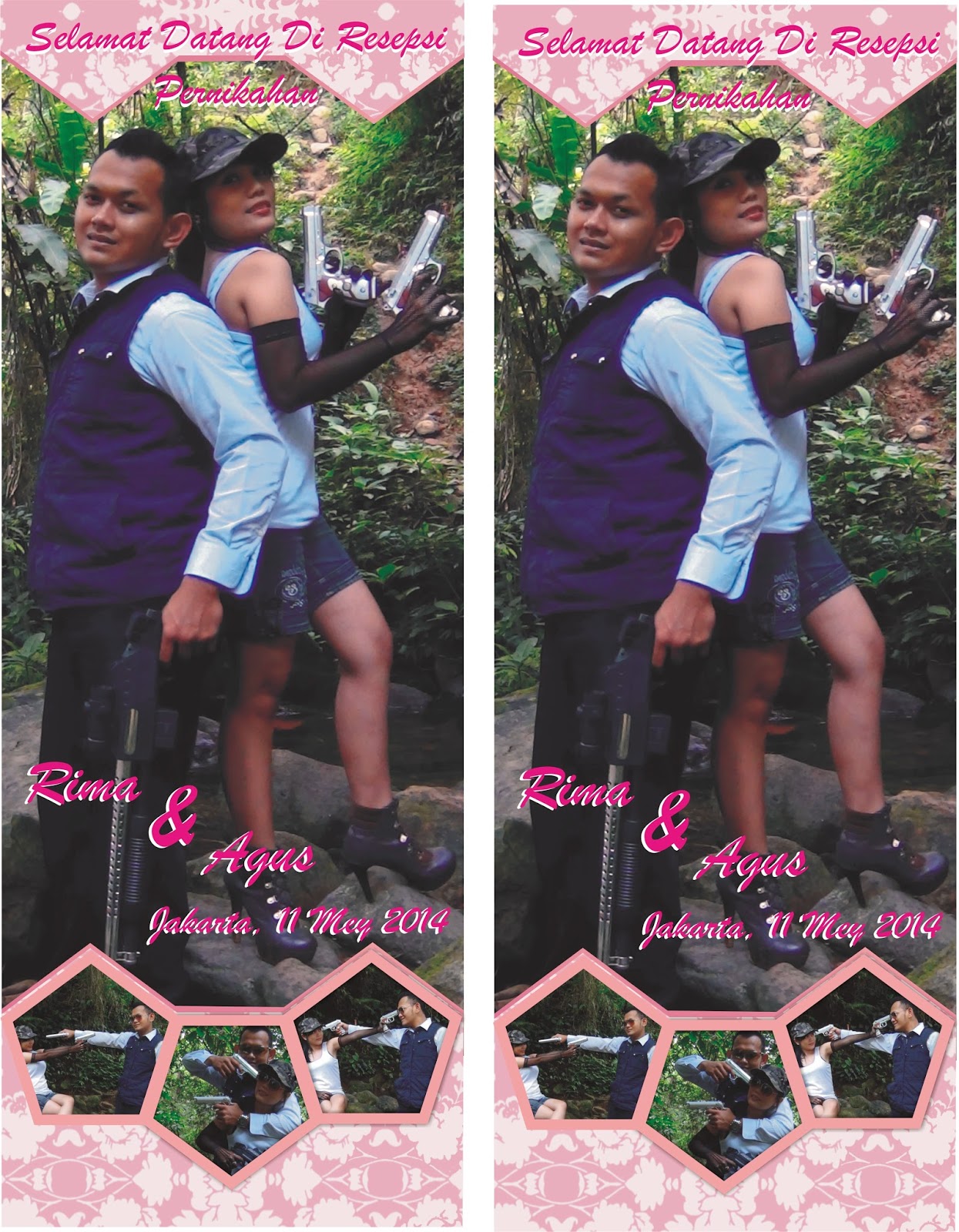 75+ Tren Gaya Contoh Banner Resepsi Pernikahan, Banner Pernikahan