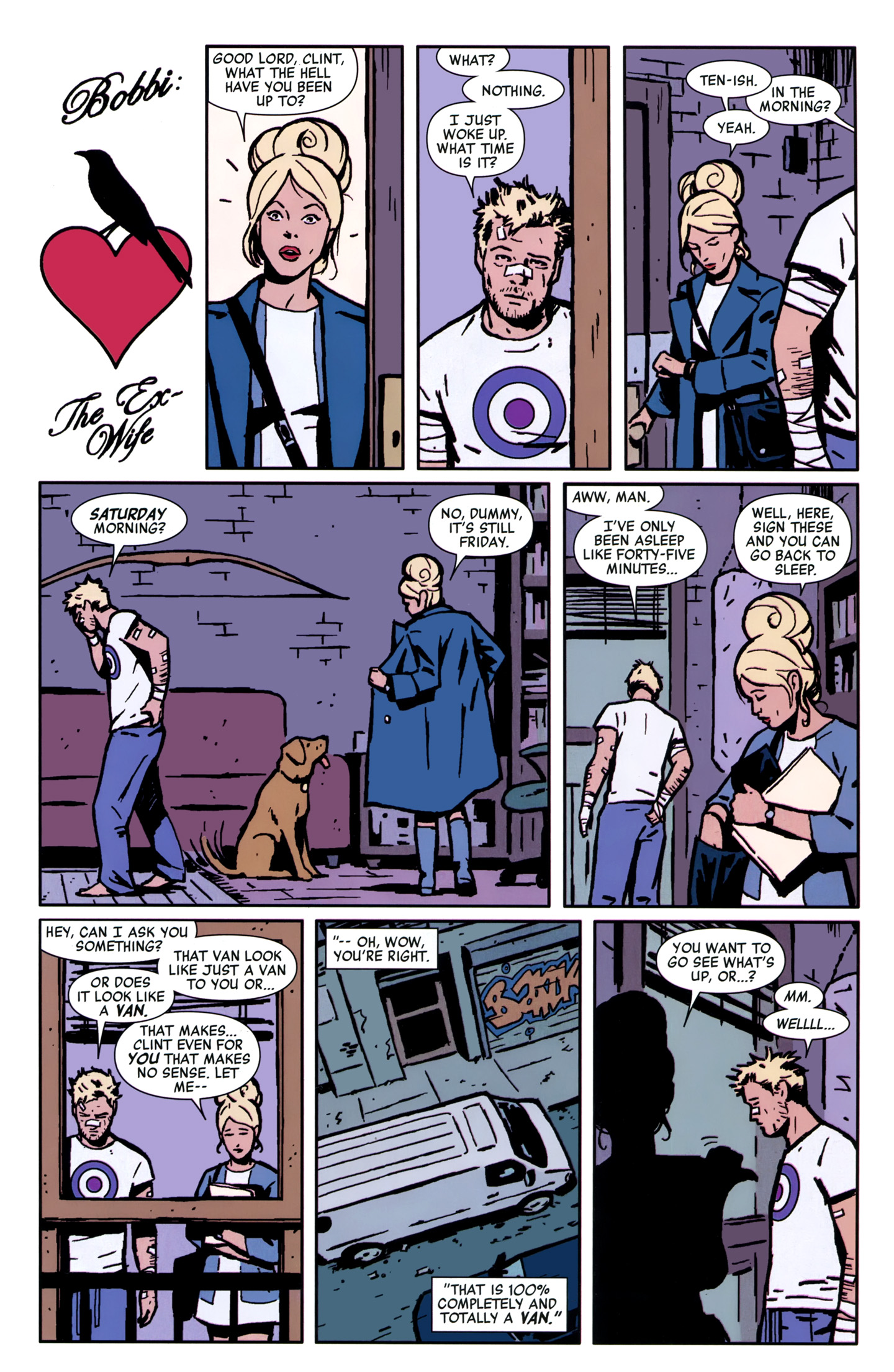 Read online Hawkeye (2012) comic -  Issue #9 - 9