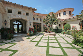 New home designs latest.: Home garden exterior designs.