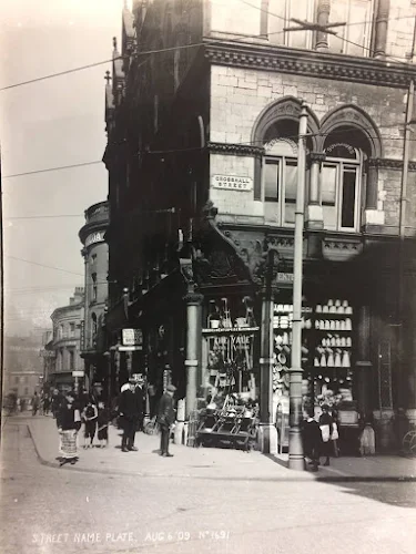 Crosshall Street at Dale Street, 1909