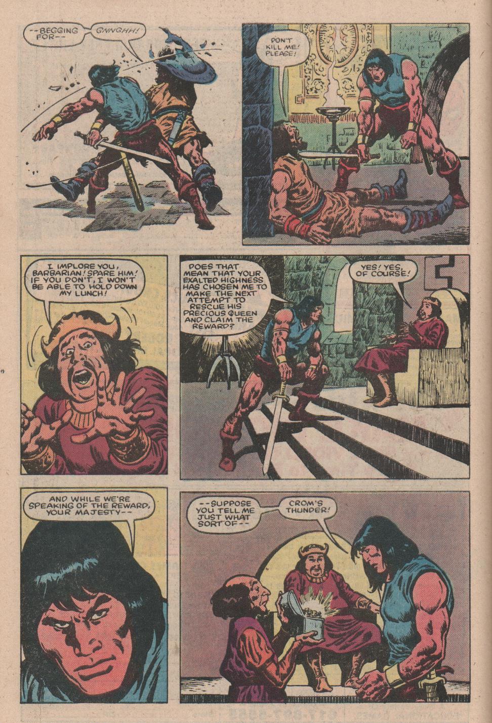 Read online Conan the Barbarian (1970) comic -  Issue #157 - 7