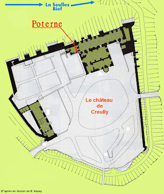 Creully sur Seulles - La preuve que le château fort de Creully est un vrai...