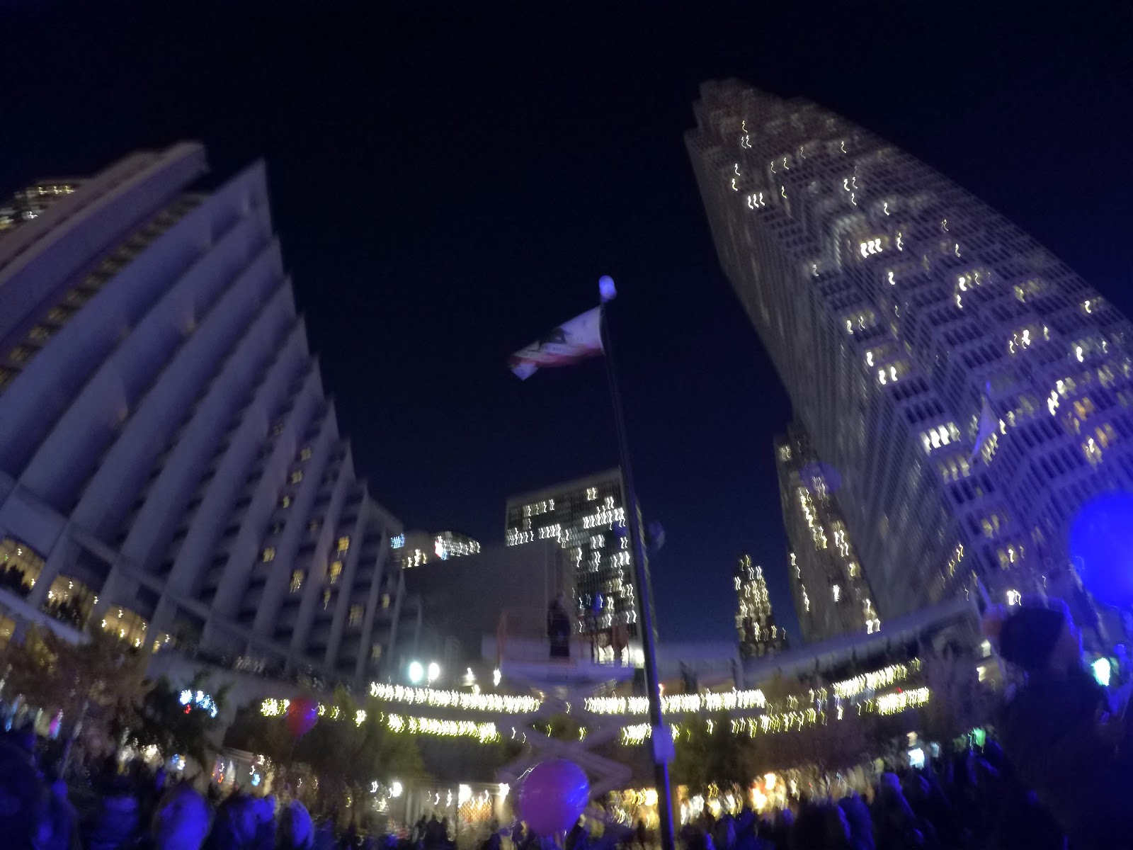 Embarcadero Center Building Lighting Ceremony and Carnivals