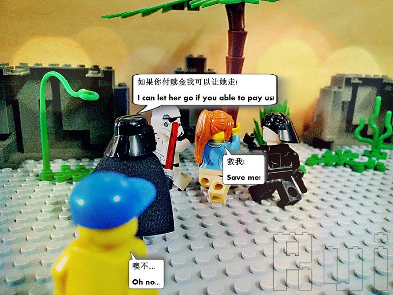 Lego Kidnap - They ask for ransom