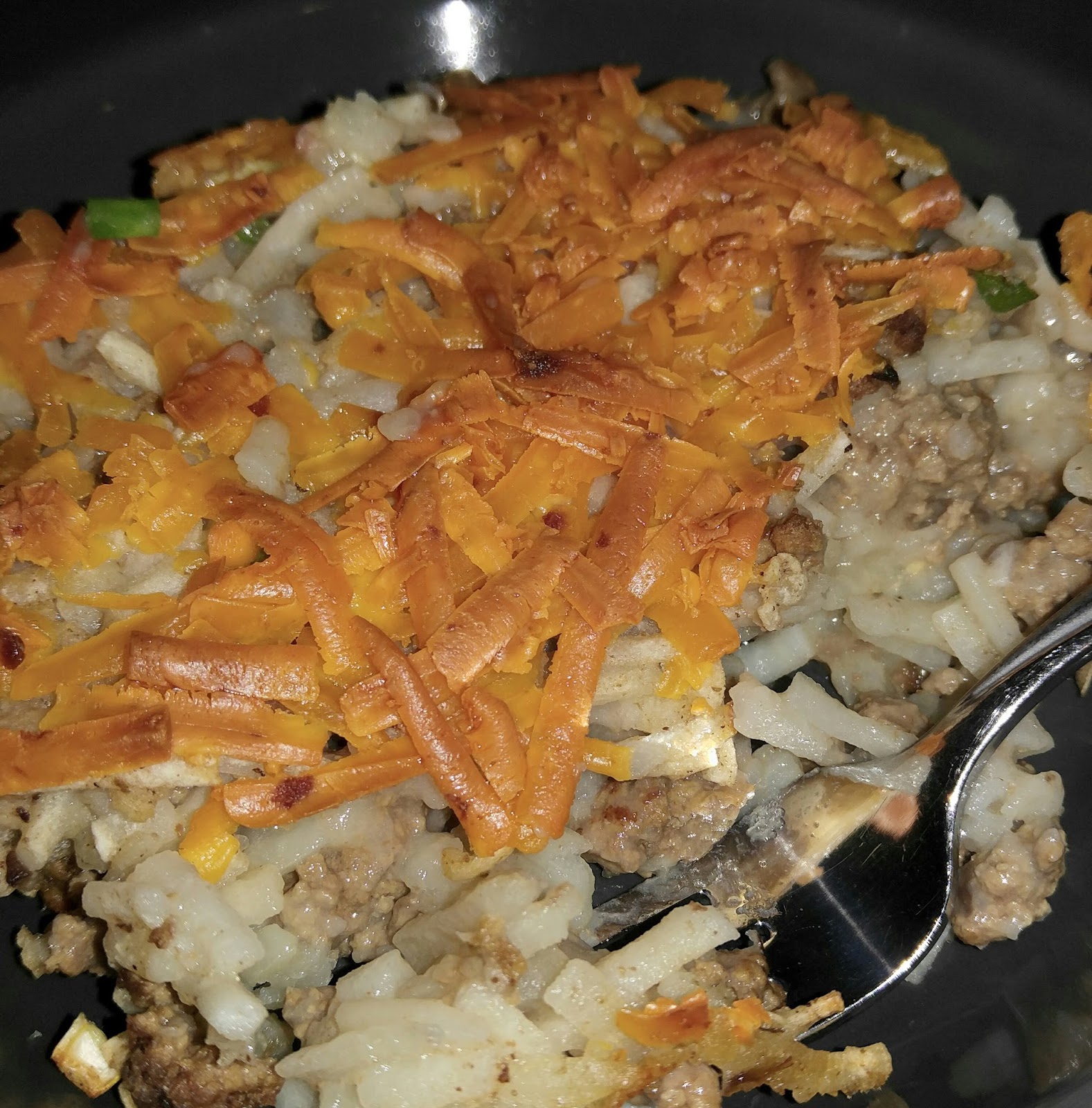 Rebecca's Amazing Creations Beef and Hash Brown Casserole