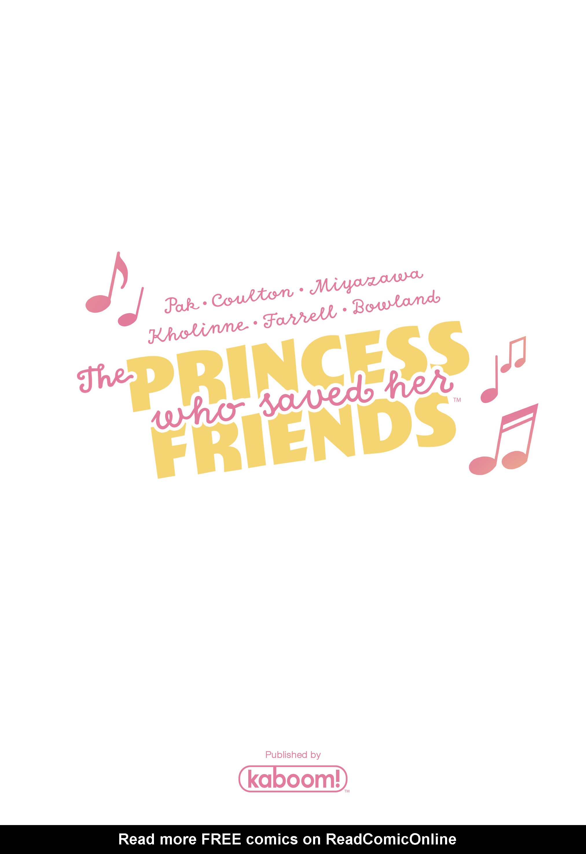 Read online The Princess Who Saved Her Friends comic -  Issue # Full - 3