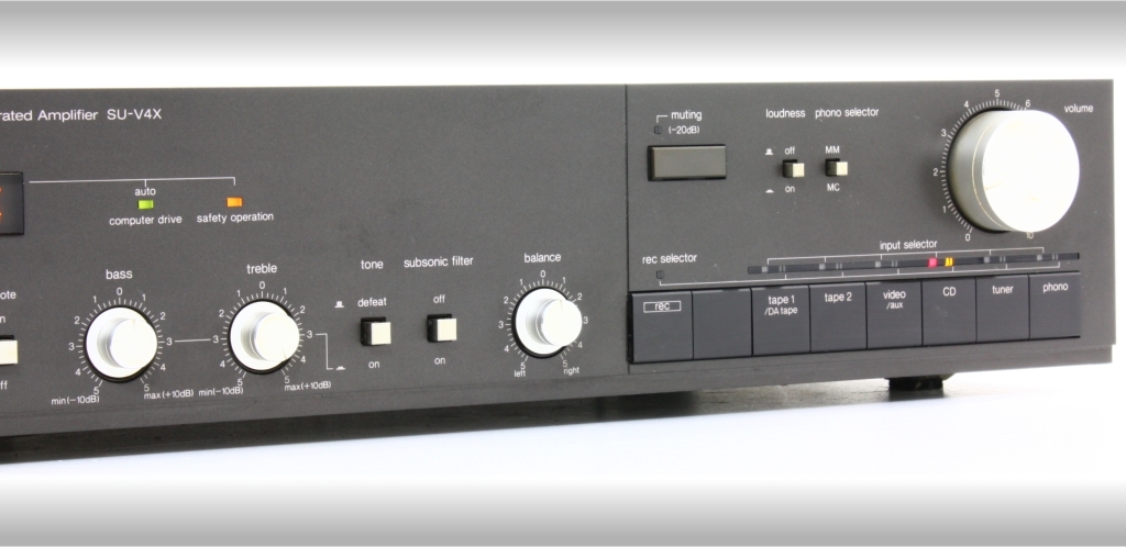 Technics Su V4x Integrated Amplifier Audiobaza