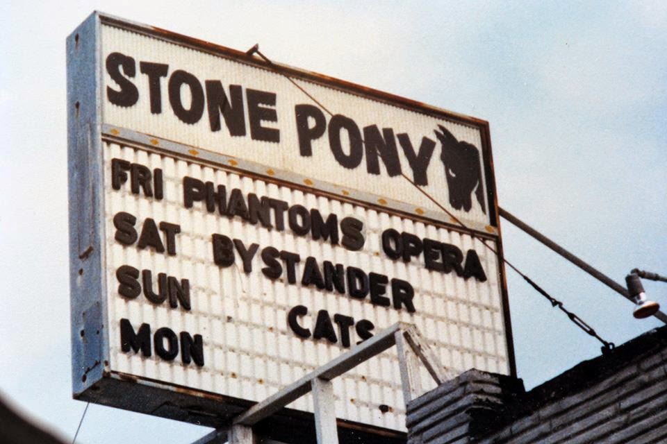 The Stony Pony... Asbury Park, New Jersey marquee 1980