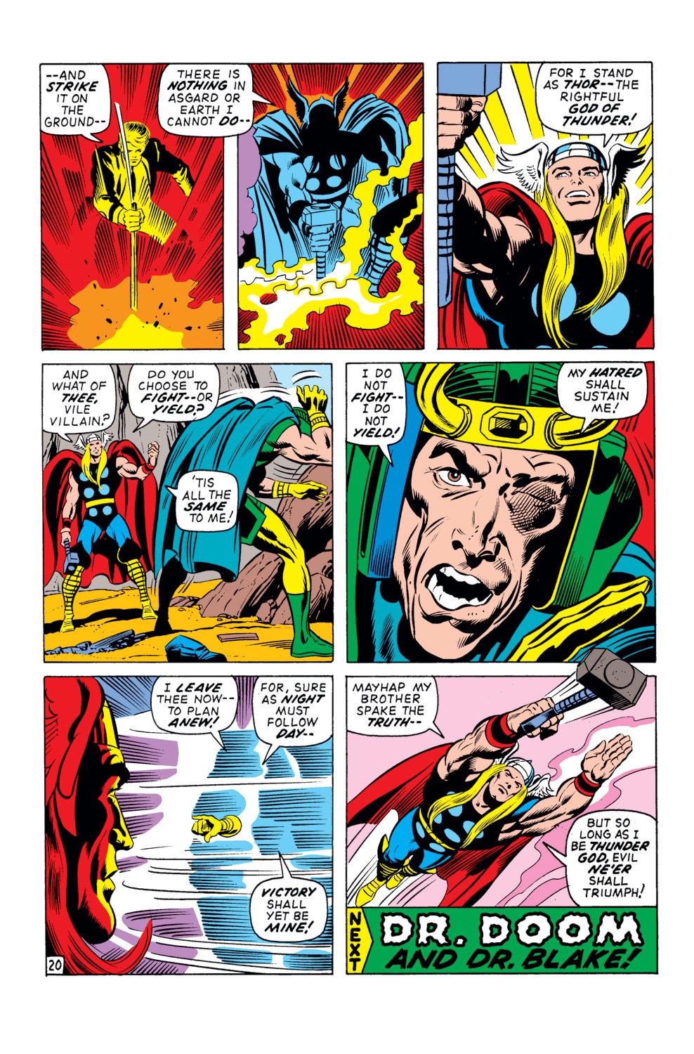 Read online Thor (1966) comic -  Issue #181 - 20