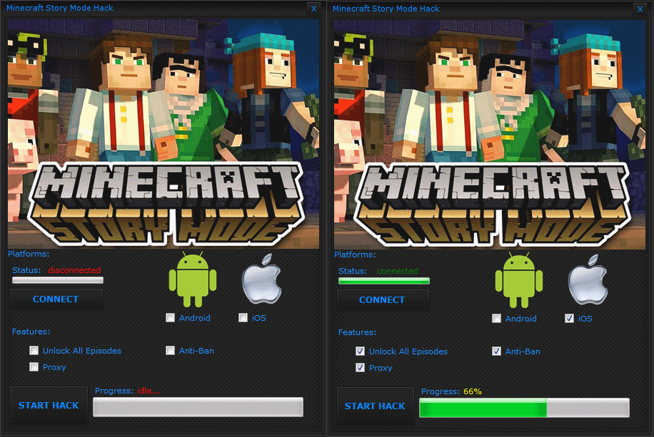 скачать minecraft story mode episode 2 на андроид