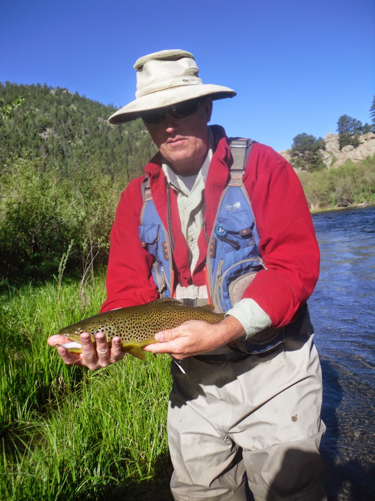 Anthony Surage 6/15/2014 Eleven Mile Canyon Fly Fishing