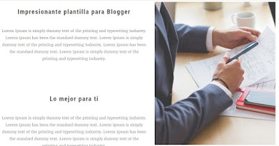 Adb Fibra Plantilla Responsive para Blogger